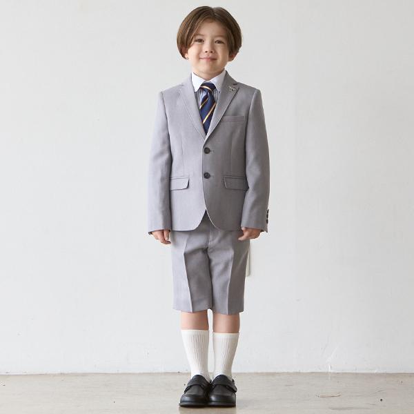 プティマイン(petit main)チャコールJK+ショートパンツセット petit main プティマイン(petit main)チャコールJK+ショート