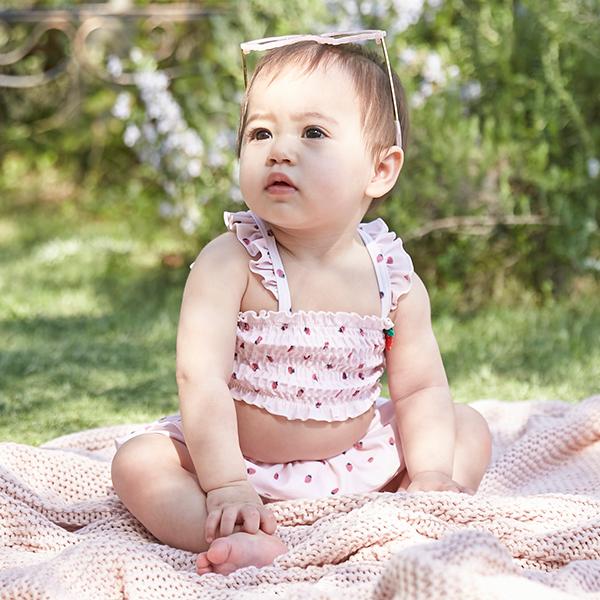 プティマイン Petit Main Babyフルーツ柄ビキニ Swim O 29 Outlet ナルミヤオンラインpaypayモール店 通販 Paypayモール