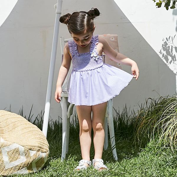 プティマイン Petit Main シャーリングワンピース水着 Swim S2819 O 30 Sssl ナルミヤオンラインpaypayモール店 通販 Paypayモール