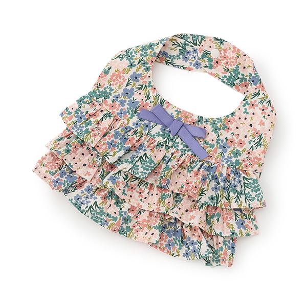 petit main プティマイン(petit main)花柄切替ティアードスタイ【50