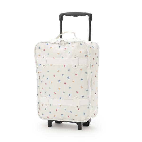 ■トドラー■フロントのベルト装飾がアクセントになったスーツケースです。それぞれ異なるデザインなので、お気に入りの一点が見つかります。キャスターが片側だけについており、自立するのもうれしいポイント。ハンドルはストッパーで自由に調節できます。■...