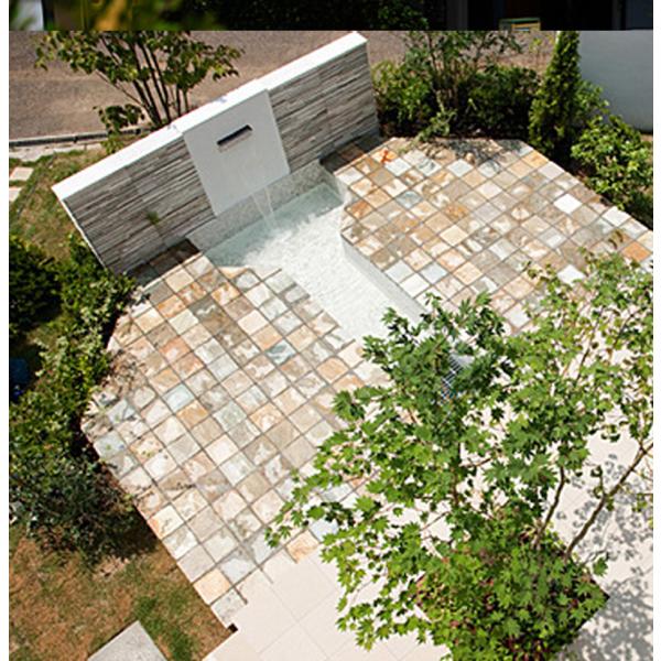 専用　自然石 リフェイクストーン【飛石3サンド】サイズ：W400×H115×D290mm、約0.6kg