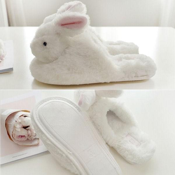 ルームシューズ モコモコ もこもこ ふわふわ スリッパ ファー ウサギ 兎 うさぎ あったか レディースファッション 可愛い Buyee 日本代购平台 产品购物网站大全 Buyee一站式代购 Bot Online