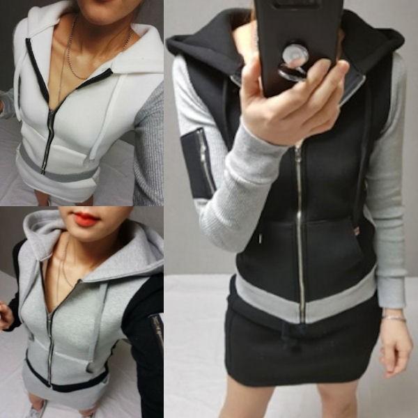 セットアップ レディース パーカー スカート 配色 上下セット K190 Nary 通販 Yahoo ショッピング