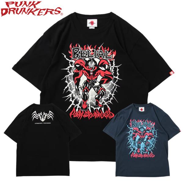 パンクドランカーズ×ウルトラマン 限定コラボ 円谷プロ デニム パンツ PUNK PUNK DRUNKERS（パンクドランカーズ） ［PDSx円谷プロ］ ウルトラマン