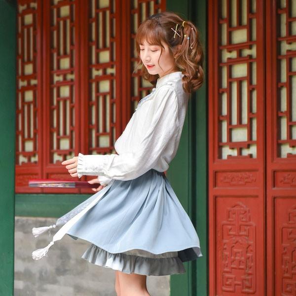 レトロ華ロリスカート ゆめかわいい 華ロリ ロリィタ チャイナ Buyee Buyee Jasa Perwakilan Pembelian Barang Online Di Jepang