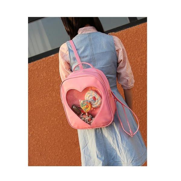 リュック レディース 痛バ ハート クリア 原宿系 カラフル ミニバッグ 鞄 かばん ゆめかわいい Buyee Buyee Japanese Proxy Service Buy From Japan Bot Online