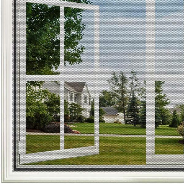 〇虫よけバッチリ 微細なメッシュで虫・蚊・ハエ等の侵入をきちんと防止し、 埃や不潔な物質の侵入も低減し、空気の通しが良くできます。  〇自由にカット可能 窓のサイズや形に合わせてカットし、サイズ調節が可能です。 どんな窓枠にも網戸がぴったり...