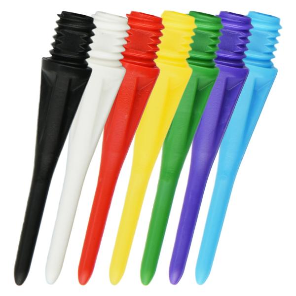 ダーツ チップ ソフトダーツ 2BA 50個セット 7色 ゆるまない 折れにくい ティップ ポイント ハウスダーツ スペア 交換 予備 練習 パーツ 消耗品※こちらは一部の情報のみ表示しております。　必ず下部の【商品説明をもっと見る】から全...