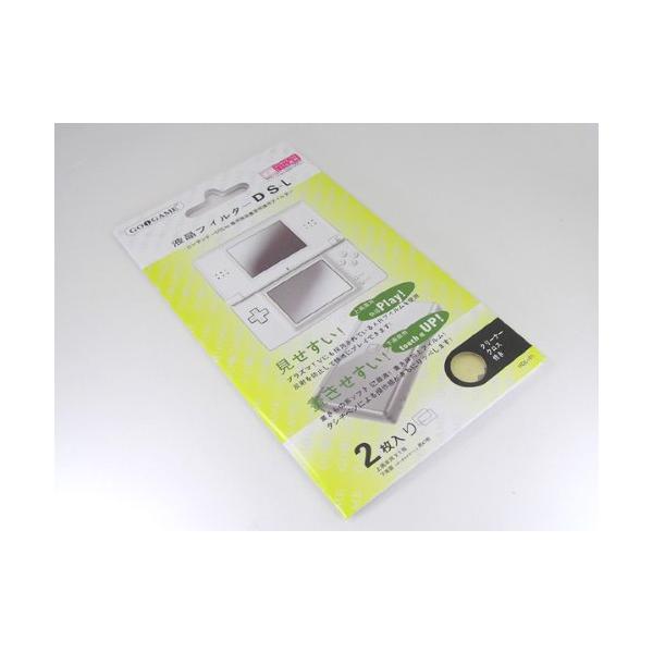 ニンテンドーDSLite対応液晶保護フィルム液晶画面にピッタリ貼れる自己吸着タイプです!