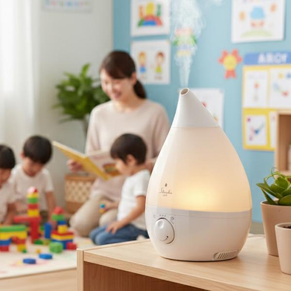 SHIZUKU topfill 上部給水 超音波式 アロマ加湿器 保育士の88%が