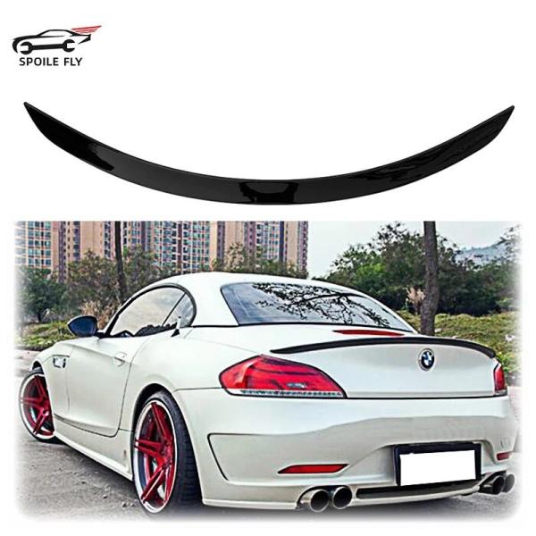 並行輸入品 BMW リア キット 部品 カスタムパーツ アクセサリー スポイラー 光沢黒カーボン ルック abs ボディ z4 e89 2009 2016アクセ