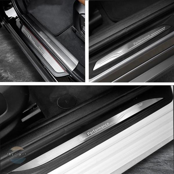 並行輸入品 BMW 1 3 4 5シリーズ F10 F20 F30 F34 X1 X3 X5 X6用アクセサリー ウェルカムペダル ドアシルスカッフプレートガー