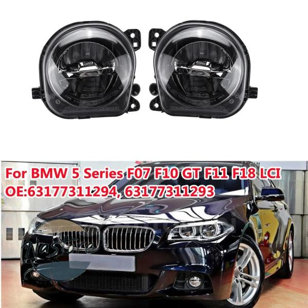 並行輸入品 BMW f07 フォグランプ rm-car led デイタイムランニングライト 5 シリーズ f10 f11 カスタムパーツ 部品 アクセサリー