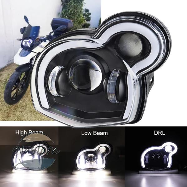 並行輸入品 BMW バイク ヘッド ヘッドライト ライト led g650gs sertao