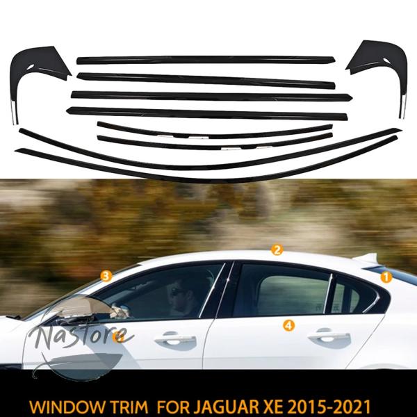 並行輸入品 ウェザーストリップ トリム シールストリップ アウターウィンドウモールディング ジャガーxe 2015 2021 部品 カスタムパーツ アクセサリー