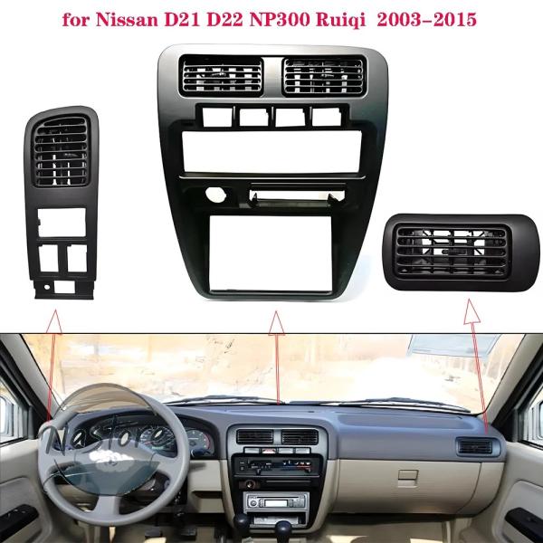 並行輸入品 日産 d21 lhd エアコン ベントカー ラジオ パネル d22