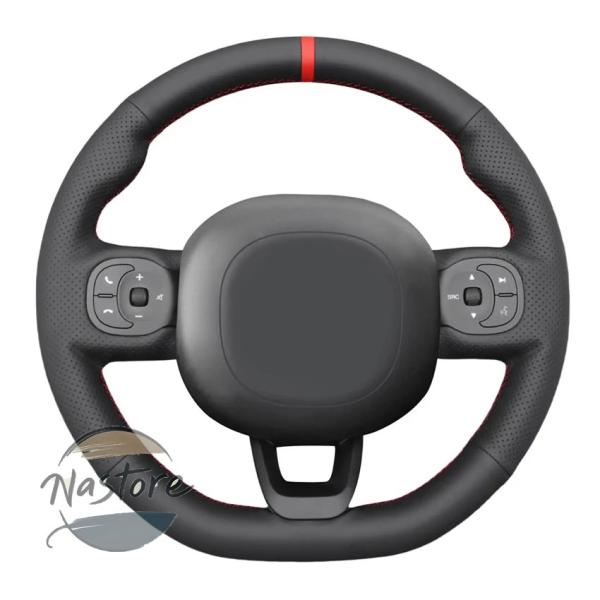 【並行輸入品】フィアット カバー ステアリング ホイール パンダ 2011 2024年式 カスタムパーツ 部品 アクセサリー