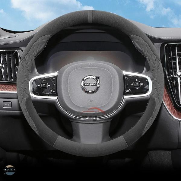 並行輸入品 XC60 ボルボ カバー ステアリング ホイール アクセサリー