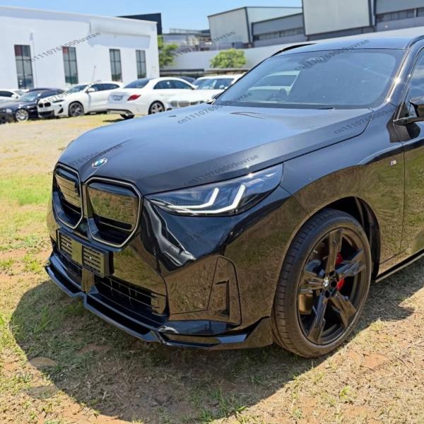 並行輸入品 x3 g45 m50 BMW スポイラー カスタムパーツ アクセサリー ガード 20d スポーツ グロスブラック フロントバンパーリップスプリッター
