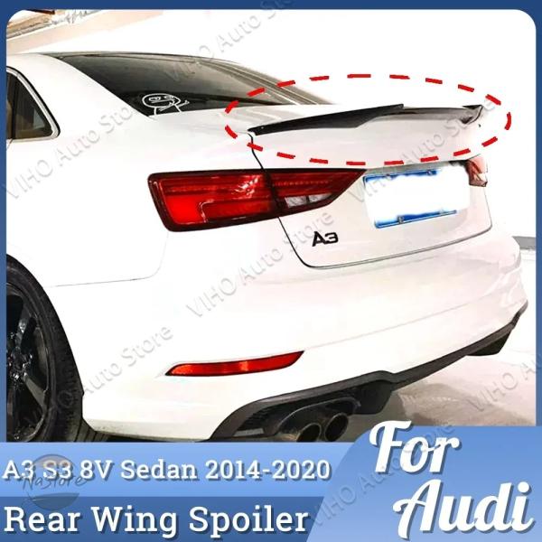並行輸入品 rs3 a3 アウディ スポイラー カスタムパーツ アクセサリー スポーツバック 車用 リア トランクブーツルーフリップ キャップ スプリッター 改