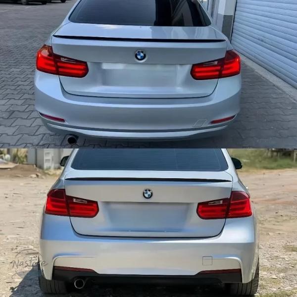並行輸入品 f30 m3 f35 f80 BMW スポイラー カスタムパーツ アクセサリー シリーズセダン スタイル リア ウィング リップ カー グロッシーブ
