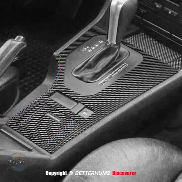並行輸入品 e39 m5 BMW カスタムパーツ アクセサリー tpic シリーズ カー センターコンソールギアシフト パネル フレーム トリム アルカンターラ