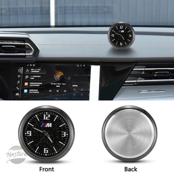 並行輸入品 g30 g20 x1 x3 BMW カスタムパーツ アクセサリー シリーズ 用車載時計 蓄光式自動車用内蔵型貼 デジタル 時計 機械式 クォーツ