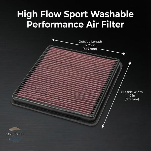 並行輸入品 j200 v8 トヨタ カスタムパーツ アクセサリー ランドクルーザー プラド 1vd 1ur 3ur 高流量 スポーツ 洗浄可能 オフロードエアフィルター