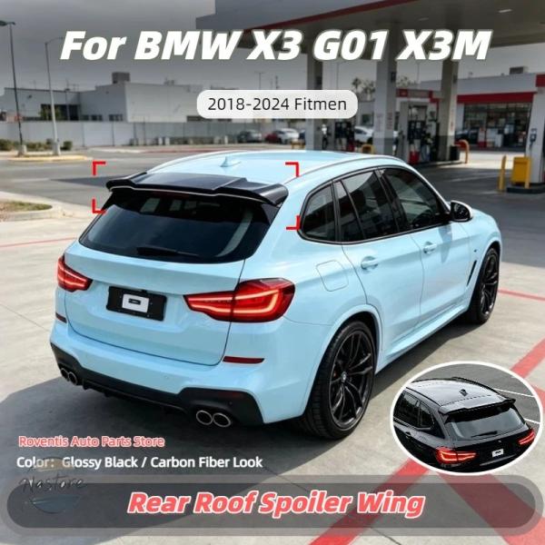 並行輸入品 g01 x3m BMW スポイラー カスタムパーツ アクセサリー リア ルーフ ウィング ウィンドウ アッパーエアデフレクターリップ カー