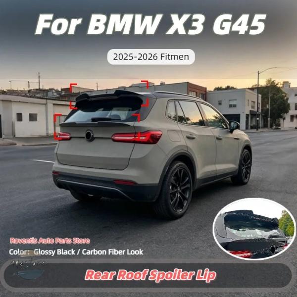 並行輸入品 x3 g45 BMW スポイラー カスタムパーツ アクセサリー 中央固定 リア ルーフ トップ ウィンドウ 中央 ウィング リップ アッパールーフエ