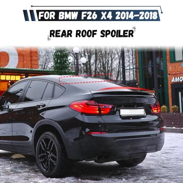 並行輸入品 f26 x4 BMW スポイラー カスタムパーツ アクセサリー リア トランク テール ウィング リップ エクステンション エクステリア トリム モ