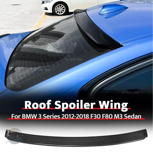 並行輸入品 f30 m3 f80 BMW スポイラー カスタムパーツ アクセサリー カーボン シリーズ ドアセダン セダン 光沢 カーボンファイバー ルーフ ウ