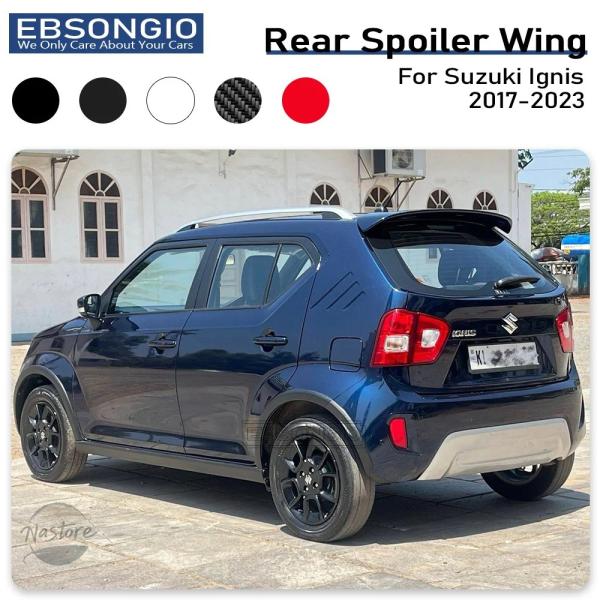 並行輸入品 スズキ スポイラー カスタムパーツ アクセサリー イグニス ルーフ abs 樹脂製 リア 自動車外装
