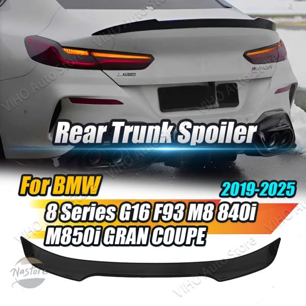 並行輸入品 m850i g16 f93 BMW スポイラー カスタムパーツ アクセサリー シリーズ 840i グランクーペ リア ルーフスポーツ テール ウィン