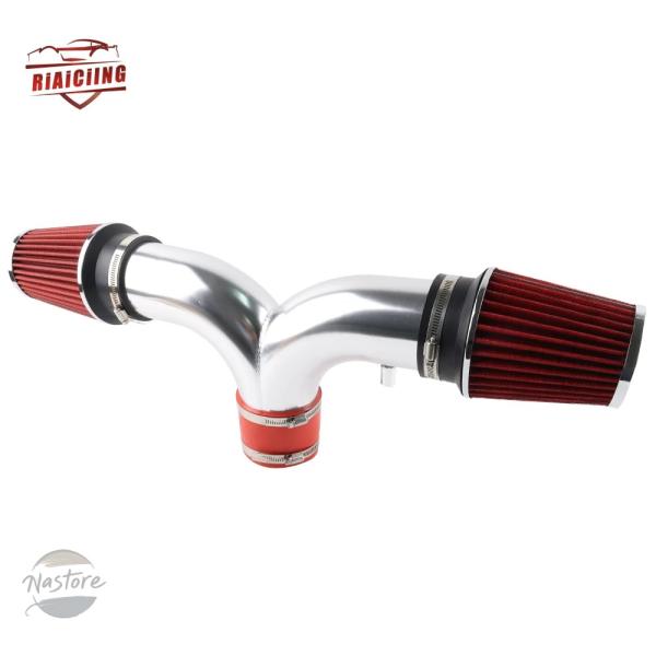 並行輸入品 c5 v8 コルベット シボレー カスタムパーツ アクセサリー エンジン フロントツインエアインテークキット レッドコーティングエアインテークシステ
