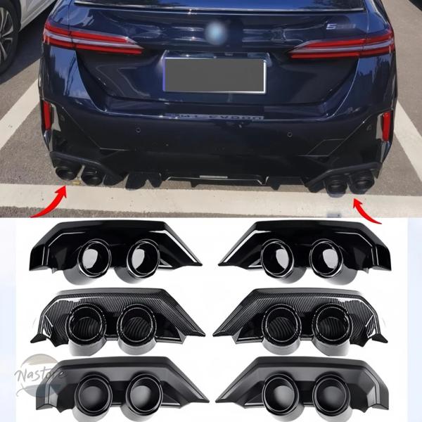 並行輸入品 g60 i5 BMW カスタムパーツ アクセサリー シリーズ 525i 530i リア バンパー ディフューザー ブラック ウォ モディフィケーショ