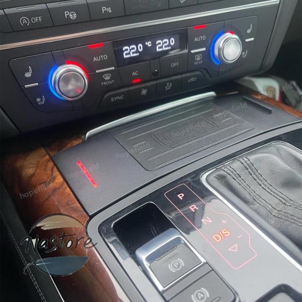 並行輸入品 アウディ audi a6 15 ワットワイヤレスチャージャー c7 a7 rs6 a4 b8 オールロード a5 q5 s5 rs5 スマホ カスタ