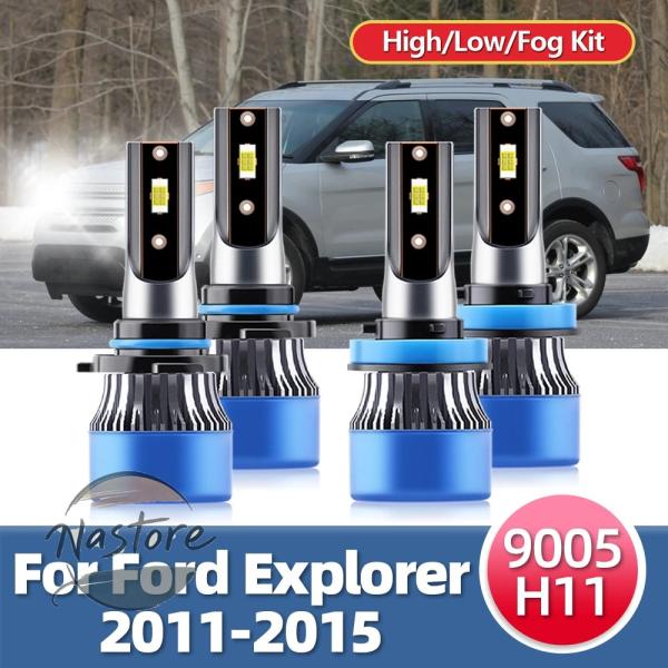 並行輸入品 h11 フォード ford ヘッドライト ヘッド ライト roadsun エクスプローラー 2011-14 2015 9005 led 白色 110