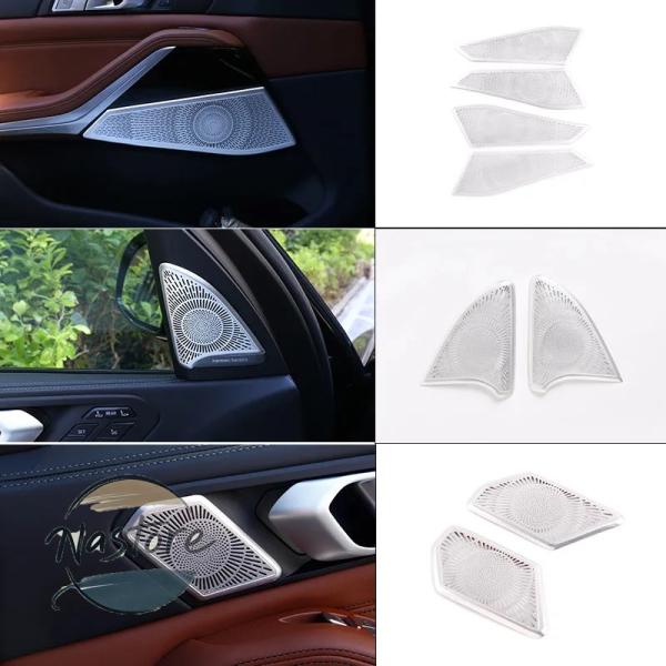 並行輸入品 BMW カバー スピーカー 部品 カスタムパーツ アクセサリー 合金 x5 x7g05 g07 2019 2022
