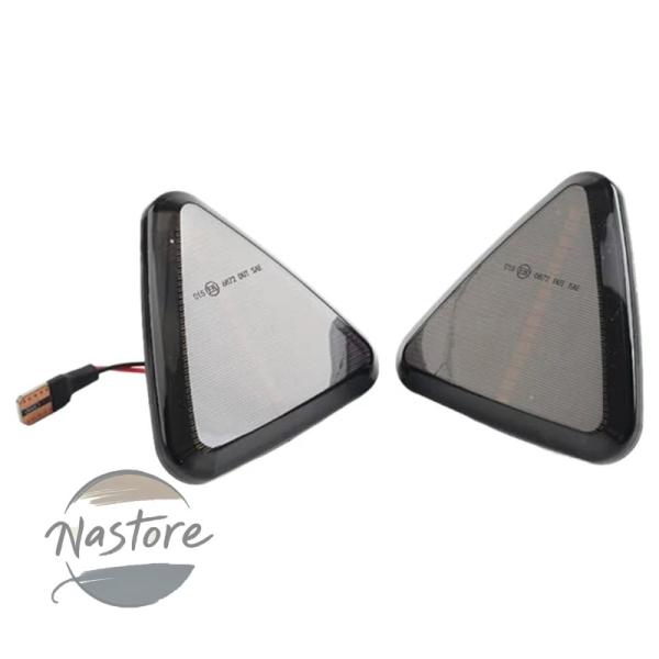 並行輸入品 フェンダー ledフラッシュライト ダイナミックフラッシャー ルノーカングーii mod.bj.2008 2013 サイドマーク カスタムパーツ 部