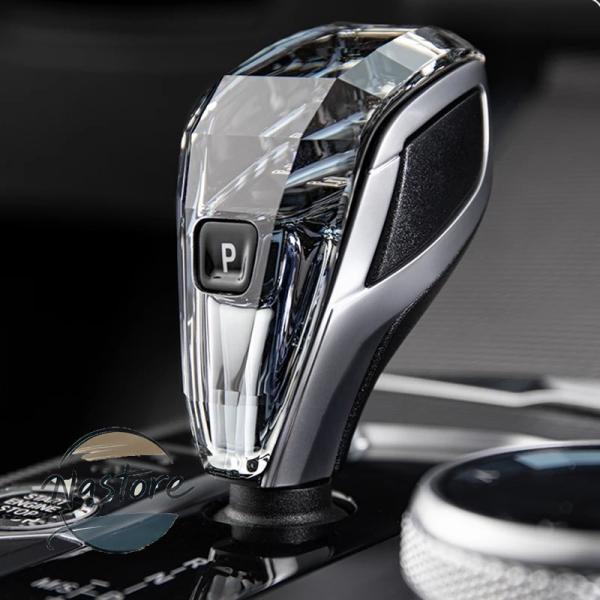並行輸入品 BMW ヘッド ハンドル 部品 カスタムパーツ アクセサリー クリスタルギアシフトノブ x3 f25 ix3 g01 x4 f26 g02 x5 f
