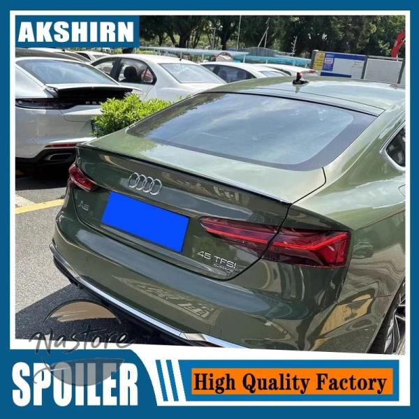 並行輸入品 アウディ audi a5 スポイラー リア トランク s5abs 素材 プライマーカラー ウィング 2017 2023 カスタムパーツ 部品 アクセ