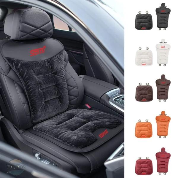 並行輸入品 カーシートカバー 冬 ホット リア フランネル クッション バックレスト スバル インプレッサ レガシィ WRX STI BRZ フォレスター レヴ