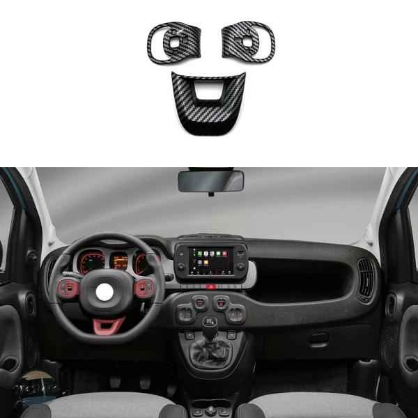 【並行輸入品】フィアット ステアリング ホイール 適合 FIATパンダ トリム カスタムパーツ 部品 アクセサリー