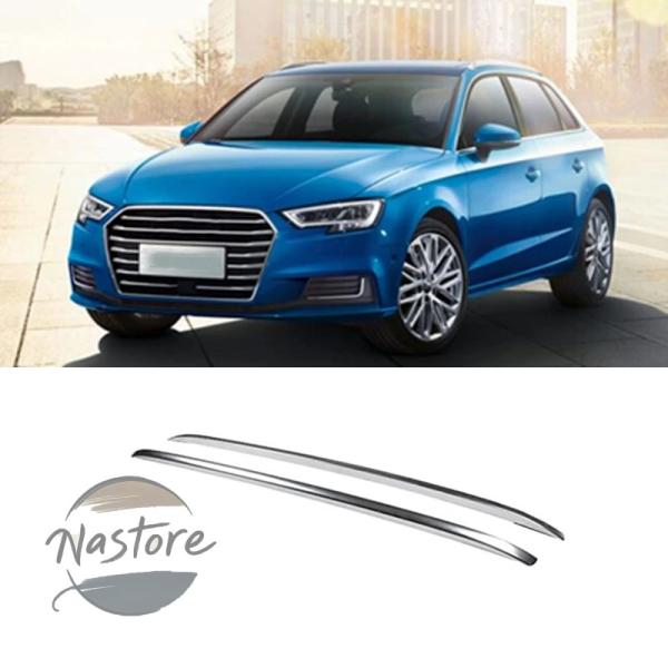 並行輸入品 アウディ audi カバー ルーフラックレールバー a3 8v ハッチバックスポーツバック 2012 2019 部品 カスタムパーツ アクセサリー