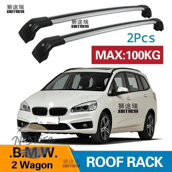 並行輸入品 BMW リア 部品 カスタムパーツ アクセサリー 2 個 ルーフバー シリーズアクティブツアラーグランツアラー 2015 2021