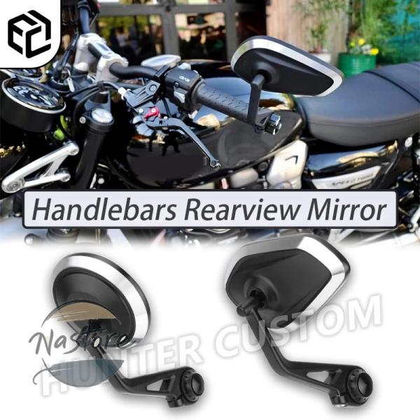 トライアンフ ボンネビルT120 アルミ バックミラー左右セット トライアンフ ボンネビルT120 アルミ バックミラー左右セット