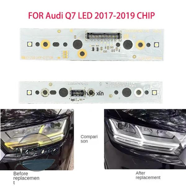並行輸入品 アウディ audi q7 ヘッドライト ヘッド ライト led 2017-2019 drl チップ バラスト 回路基板 光源基板 ホワイトライト カ
