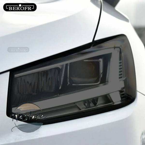 【並行輸入品】アウディ audi q2 ヘッドライト アクセサリー カスタム リア ヘッド ライト ライトティント ブラックフィルム カスタムパーツ 部品 アク